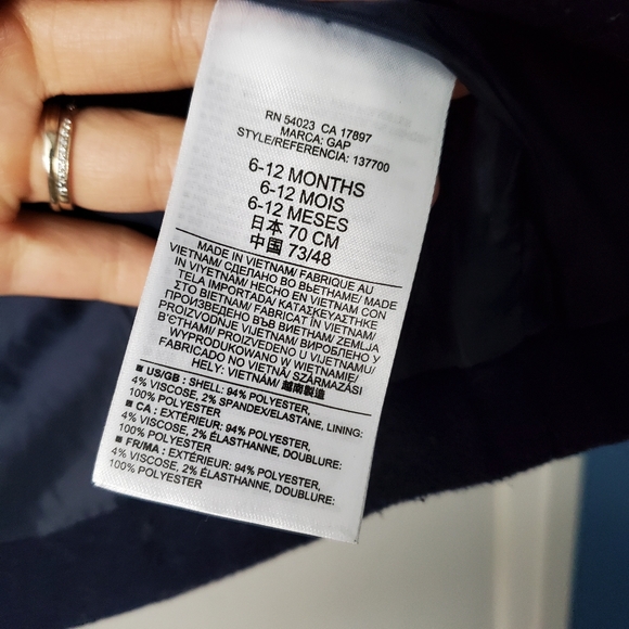 Baby Gap Fall Jacket - Picture 4 of 6